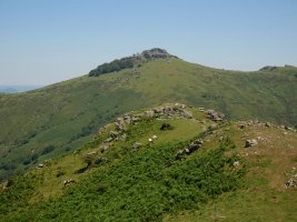 Mondarrain Soporroko tontorretik ikusita