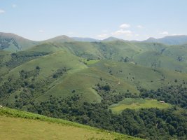 Bizkailuze Soporroko tontorretik ikusita