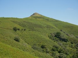 Soporro mendebaldetik ikusita