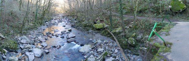 Leitzaran erreka eta zubia