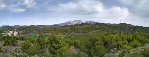 Valdeneroko haizerrotak Alto del Cielotik