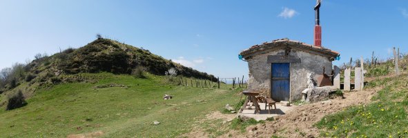 Txotanen borda, Lizarbakarra lepoan