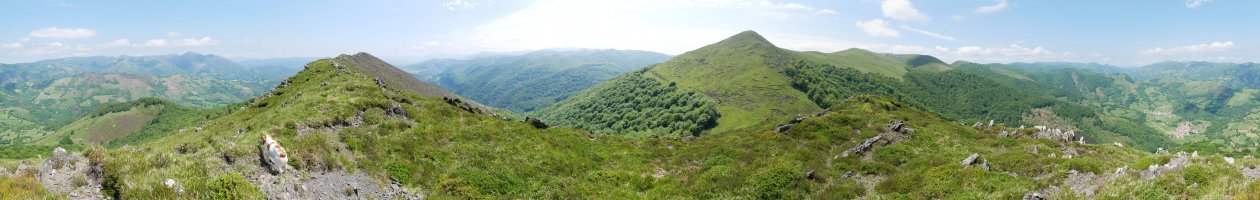 Monaxketa, 360º panoramika, HMko muturretik