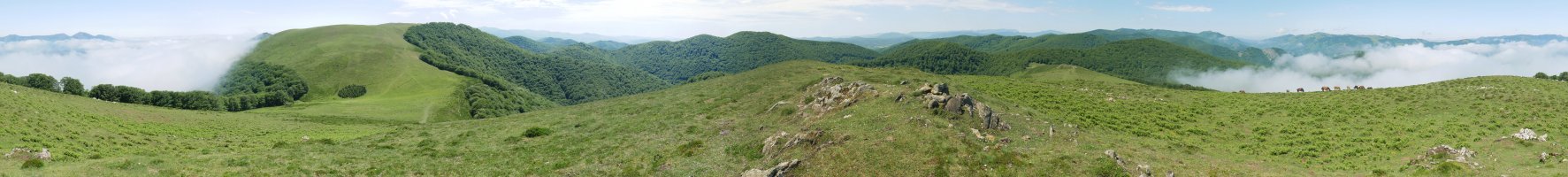 Eragorriko panoramika; Soratxipi ezker aldean.