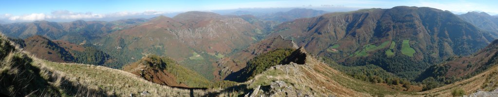 Tontorreko ikuspegia, Iparraldera begira