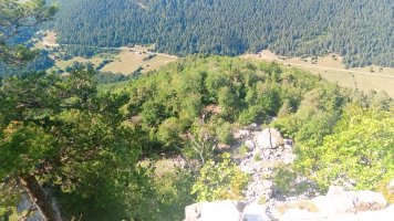 Ezkaiturrea (1498m) Belabarzeko harana tontorretik