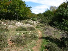 GR12 bidea Alleko eta Puttarri artean