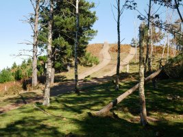 Mandoia hego-mendebaldetik ikusita