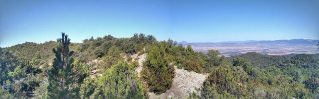 Mendi sokan barrena dabilen bidea