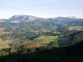 Zeanuriko auzoen ikuspegia