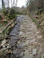 Harrizko estrata, Zubietan, bidearen hasieran