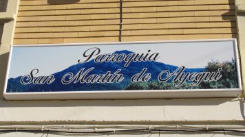 San Martin eliza, Aiegi