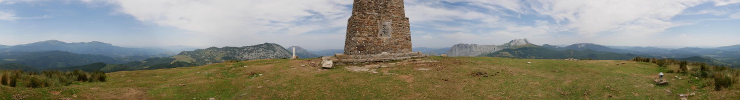 Tontorretik 360ºtako ikuspegia