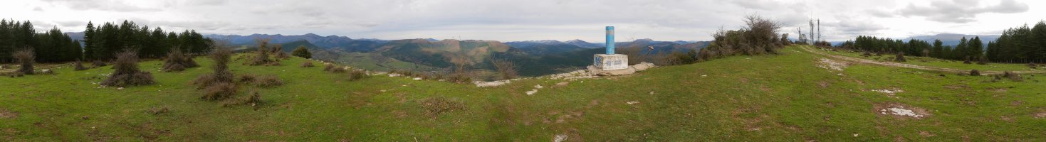 Tontorretik 360ºtako ikuspegia