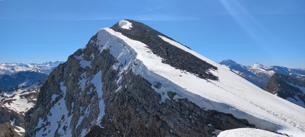 Gamueta (2329m) gandorreko azken zatia