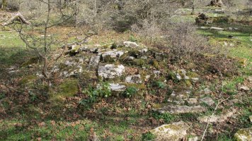 Chabola de Damián norte I tumulua, Urbasa