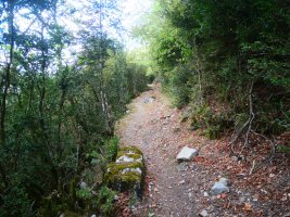 GR 321 ibilbidearen arrastoan sartuta, Urzainki aldean