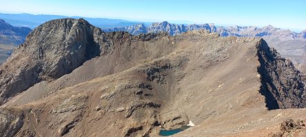 Garmo Beltza (3064m) Argualas eta Algas tontorretik
