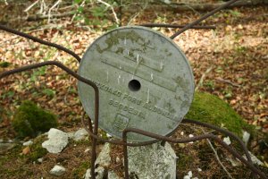 Maltxarreta gailurreko erpin geodesikoaren kondarrak