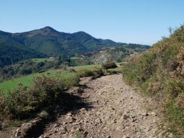 Jaitsierako bidearen pasarte bat