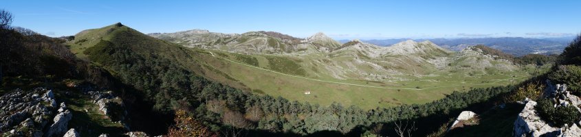 Beloki ekialdetik, Belokigañeko tontorretik
