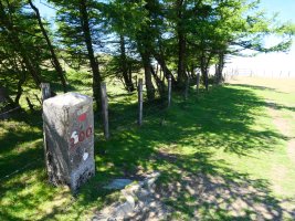 Bentarteko lepoko 200. mugarria