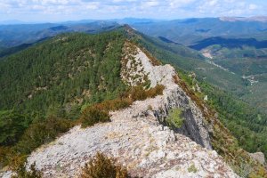Rincón de Dozola gainetik mendebaldera luzatzen den gandor estua