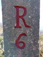 R6 mugarria Arranoko Harriaren inguruan