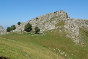 Etitzegi, hegoaldeko isurialdea