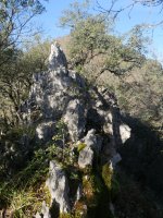 Artitzako Malkorra: haitz muturra HEko bizkarrean