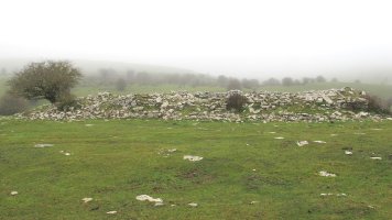 Ikomar ermitaren hondakinak, Andia