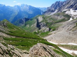 Estibiellas gainetik Oza aldera begira