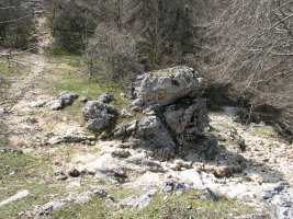 Andoingo portuaren igoerako pasarte bat