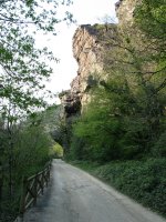 Plazaolako trenbide zaharreko pasarte bat