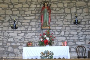 Santa Lucia ermita, Fustiñana