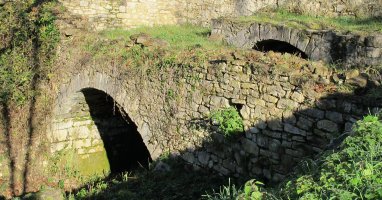 Oskotzko errotaren hondakinak, Oskotz-Imotz