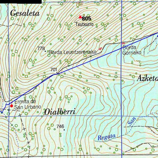 MAPA: Arranomendi Ziaurritz herritik