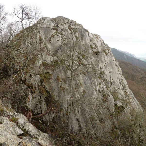 Serlo Gainaren hegoaldeko malkar ikusgarria