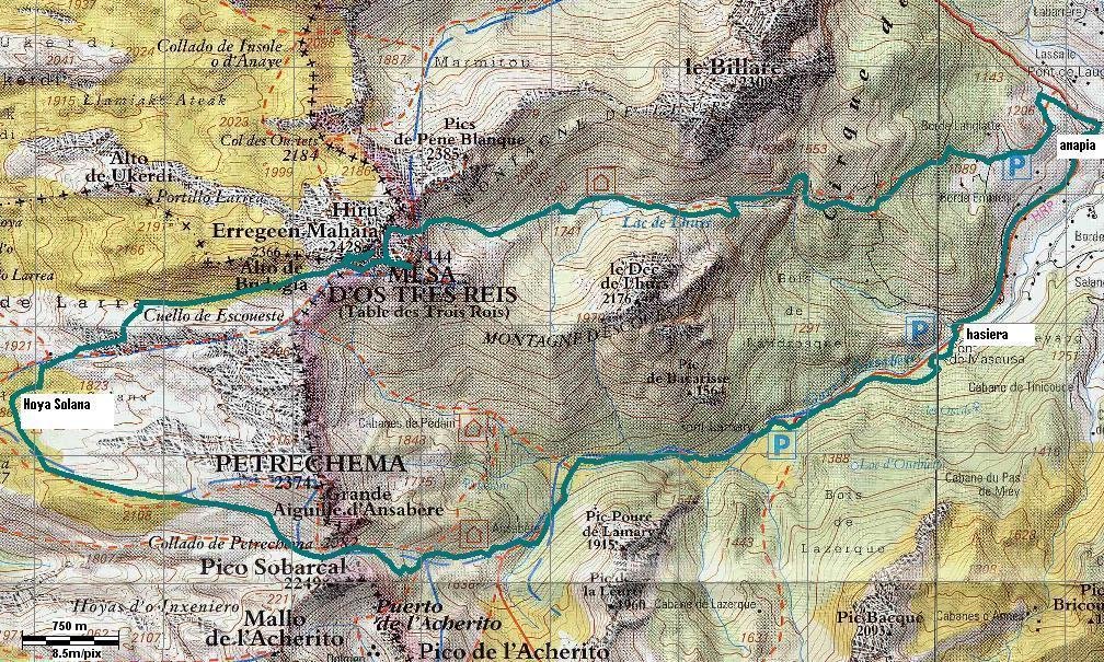 Hiru Erregeen Mahaia Lescunetik