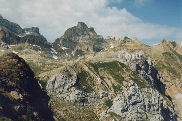 Candanchu aldetik ikusita