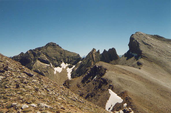 Alcañiz, Los Cuchillares eta Punta Nevera