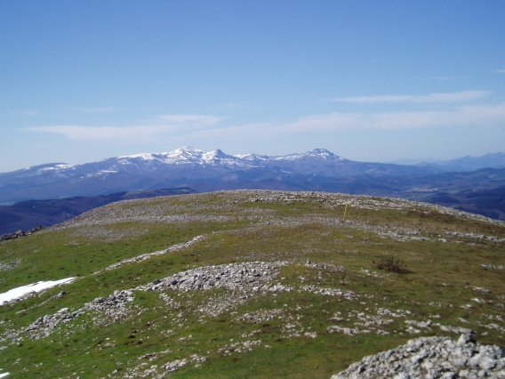 Mendebaldera ikuspegia tontorretik