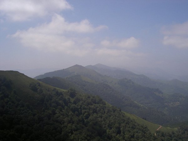 Sierra de Ordunte con todas sus cimas