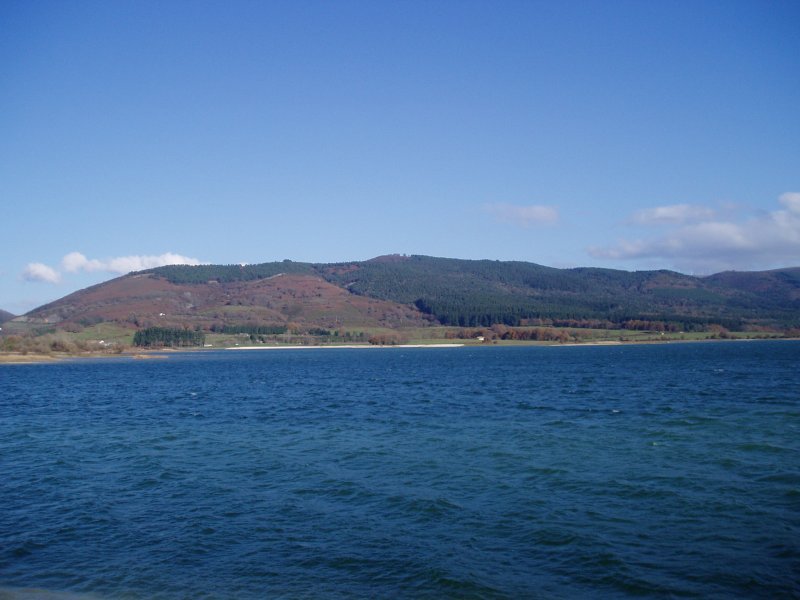 Uribarri-Ganboako urtegitik ikusita