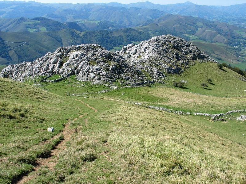 Haritxarteko lepoa eta igoerako bidea