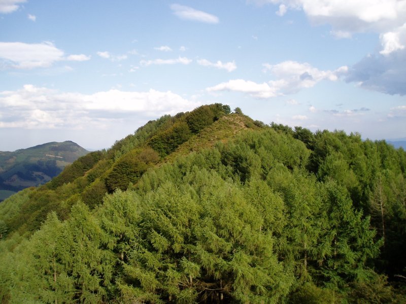 Mendebaldeko gandorretik ikusita