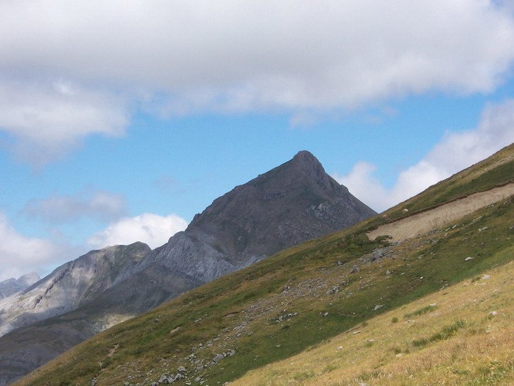 Aguerri desde la pala del Bisaurin
