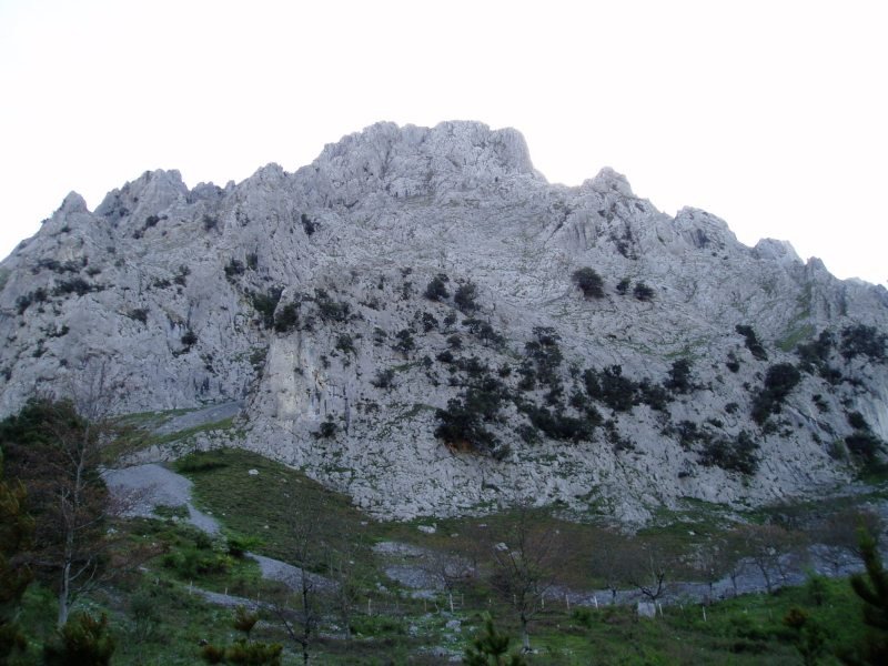 Atxartetik igotzen den bidetik ikusita