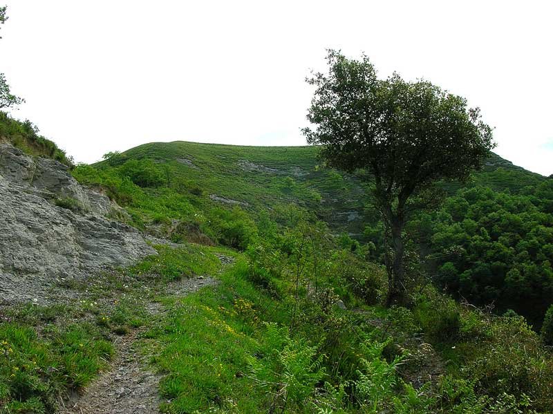 Detr?s la cima de Beratza.