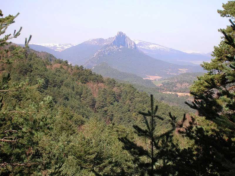 Bonitas vistas de Karria en el descenso.